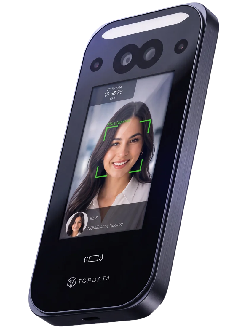 Equipamento de reconhecimento facial TopData